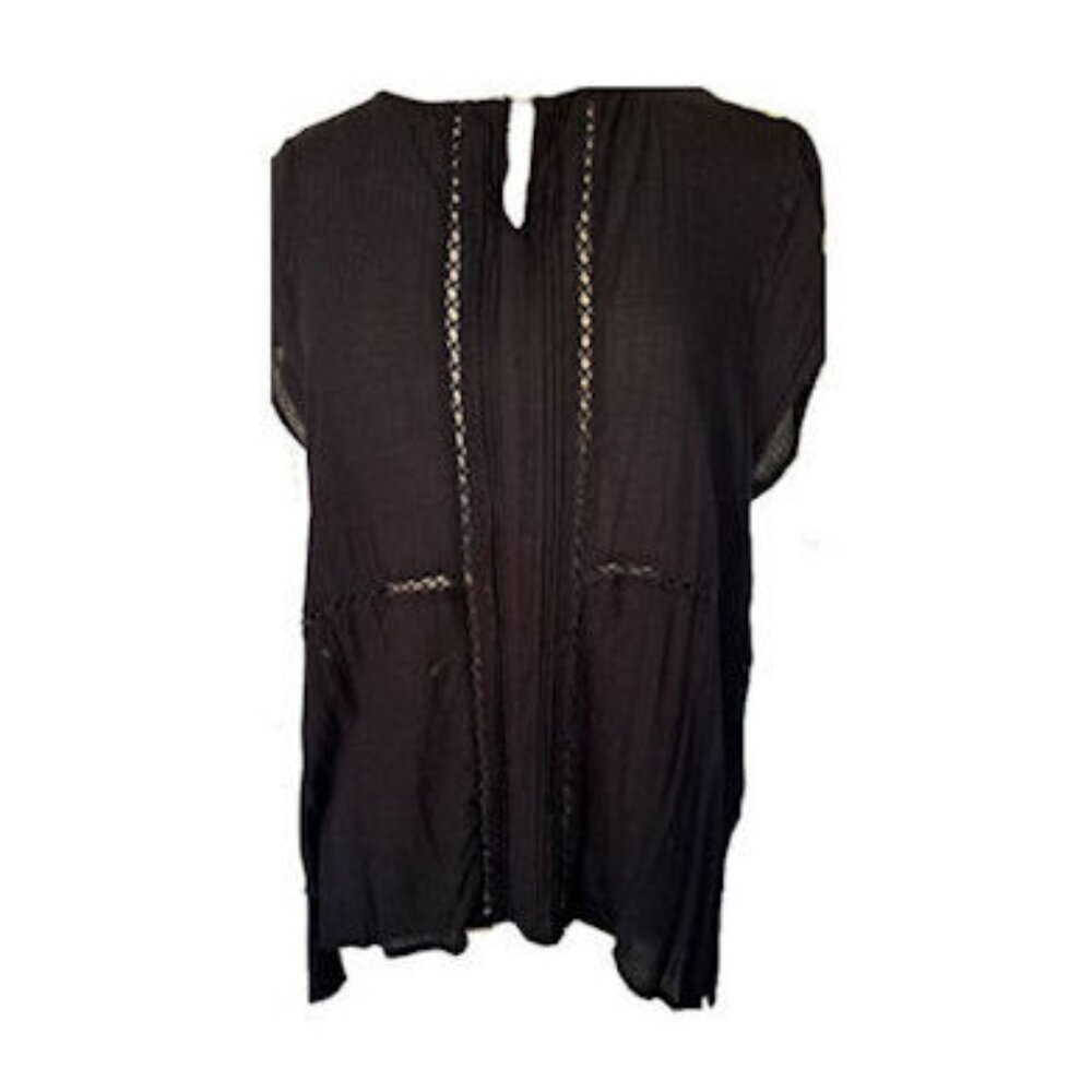 90'S BLOUSE, SUMMER, X;. RAUPM B;ACK